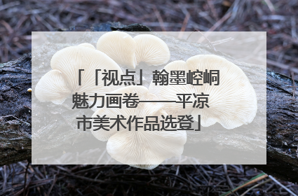 「视点」翰墨崆峒 魅力画卷——平凉市美术作品选登