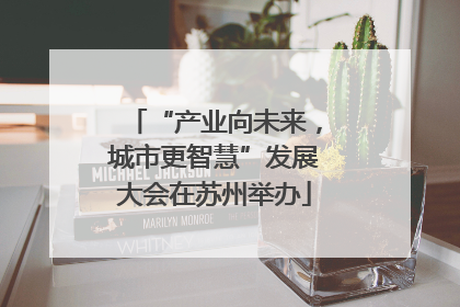 “产业向未来，城市更智慧”发展大会在苏州举办