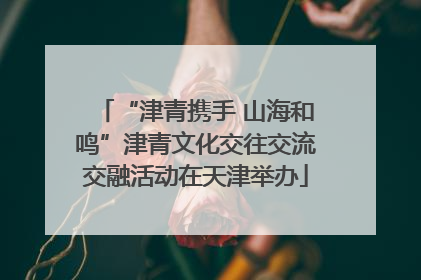 “津青携手 山海和鸣”津青文化交往交流交融活动在天津举办