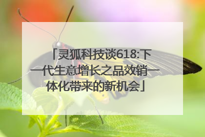 灵狐科技谈618:下一代生意增长之品效销一体化带来的新机会