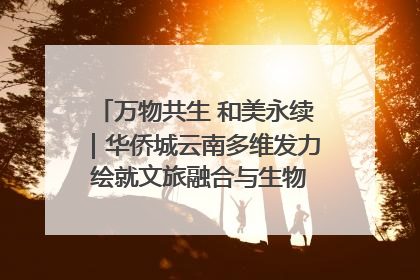 万物共生 和美永续｜华侨城云南多维发力 绘就文旅融合与生物多样性保护新图景