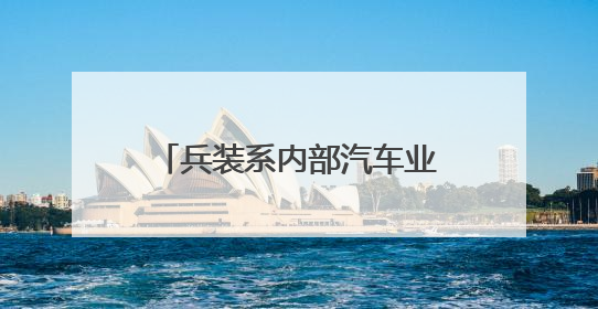 兵装系内部汽车业务重组，成立新独立汽车央企，东风长安暂不重组了