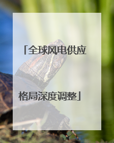 全球风电供应格局深度调整
