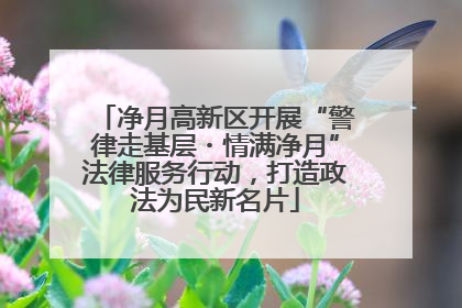 净月高新区开展“警律走基层・情满净月”法律服务行动，打造政法为民新名片