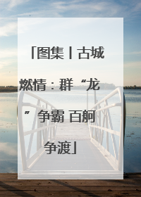 图集丨古城燃情：群“龙”争霸 百舸争渡