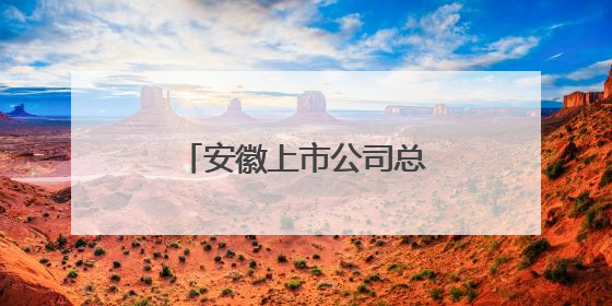 安徽上市公司总数达186家
