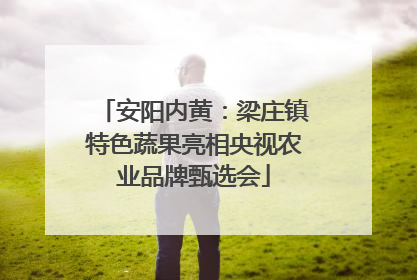 安阳内黄：梁庄镇特色蔬果亮相央视农业品牌甄选会