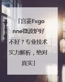 宫菱Fxgonne微波炉好不好？专业技术实力解析，绝对真实