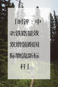 时评：中老铁路量效双增领跑国际物流新标杆