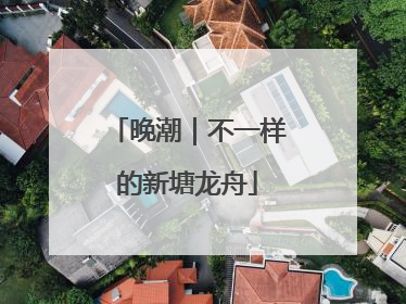 晚潮｜不一样的新塘龙舟