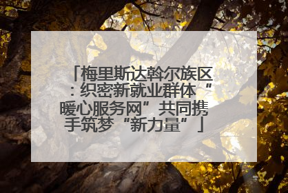 梅里斯达斡尔族区：织密新就业群体“暖心服务网”共同携手筑梦“新力量”