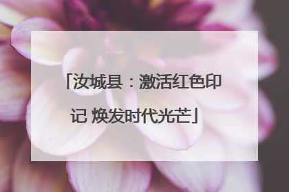 汝城县：激活红色印记 焕发时代光芒