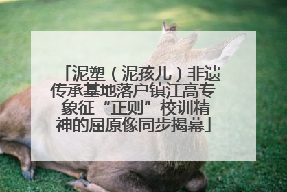 泥塑（泥孩儿）非遗传承基地落户镇江高专 象征“正则”校训精神的屈原像同步揭幕