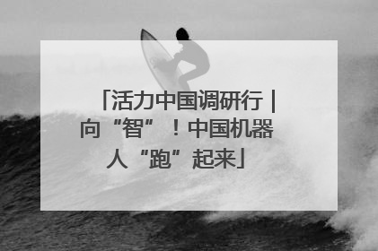 活力中国调研行｜向“智”！中国机器人“跑”起来