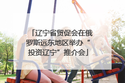 辽宁省贸促会在俄罗斯远东地区举办“投资辽宁”推介会