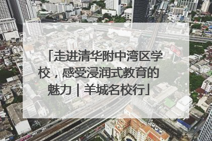 走进清华附中湾区学校，感受浸润式教育的魅力｜羊城名校行