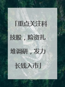 重点关注科技股，险资扎堆调研，发力长钱入市