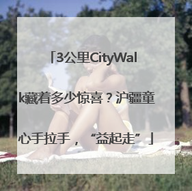 3公里CityWalk藏着多少惊喜？沪疆童心手拉手，“益起走”