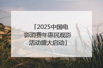 2025中国电影消费年惠民观影活动盛大启动